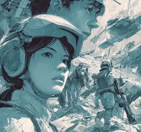 校园青春作品条目封面，画面为教室后窗与斜射的午后光线